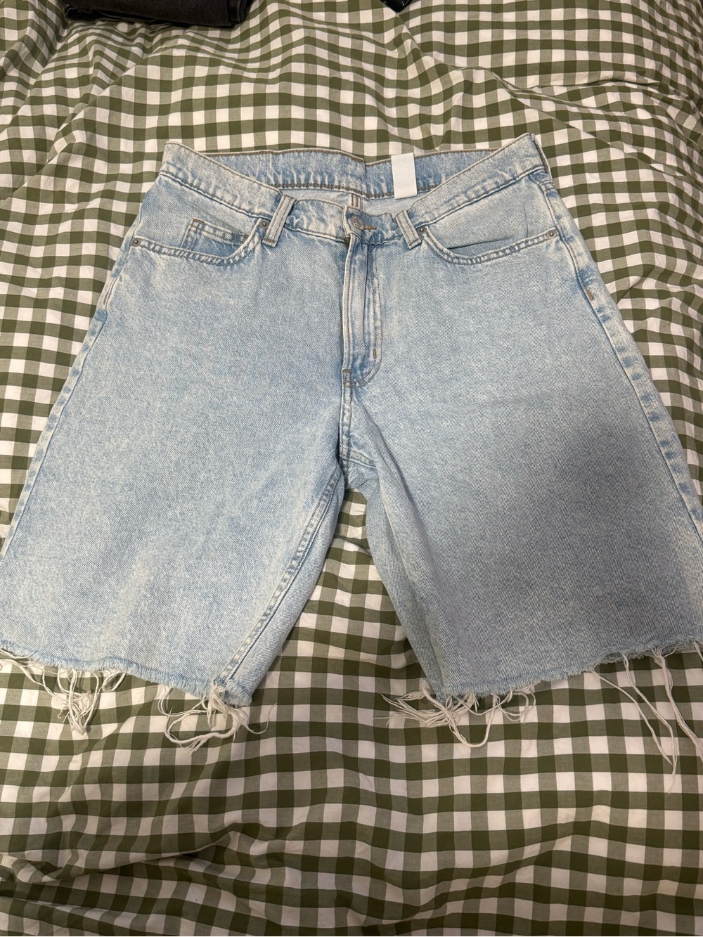 Light Wash Baggy Shorts (Low waist)